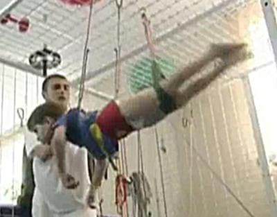 Костюм спираль для лечения ДЦП по методу Козявкина Костюм спираль для лечения ДЦП по методу Козявкина